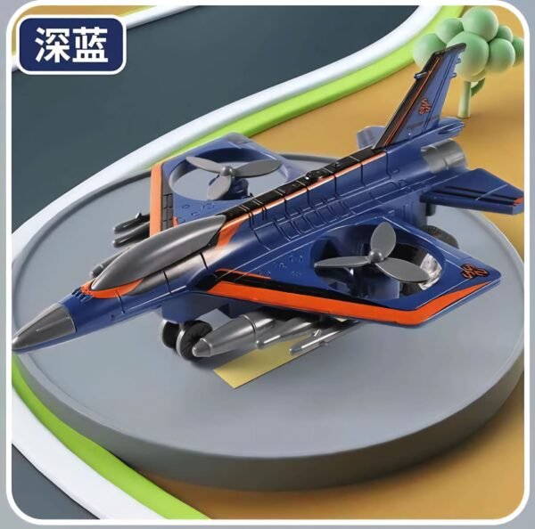Rotating small airplane toy