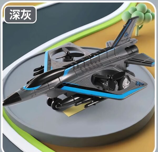Rotating small airplane toy